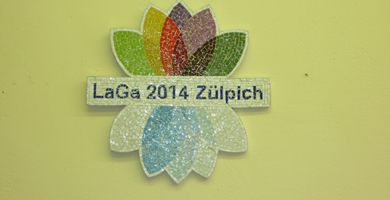 Smaltenmosaik “LAGA Zülpich 2014”