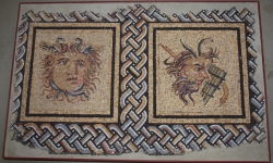 antikes Bodenmosaik